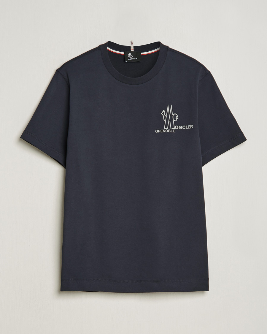 Mies | T-paidat | Moncler Grenoble | Short Sleeve T-Shirt Navy