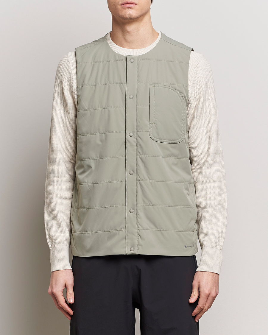 Mies | Takit | Snow Peak | Flexible Insulated Vest Beige