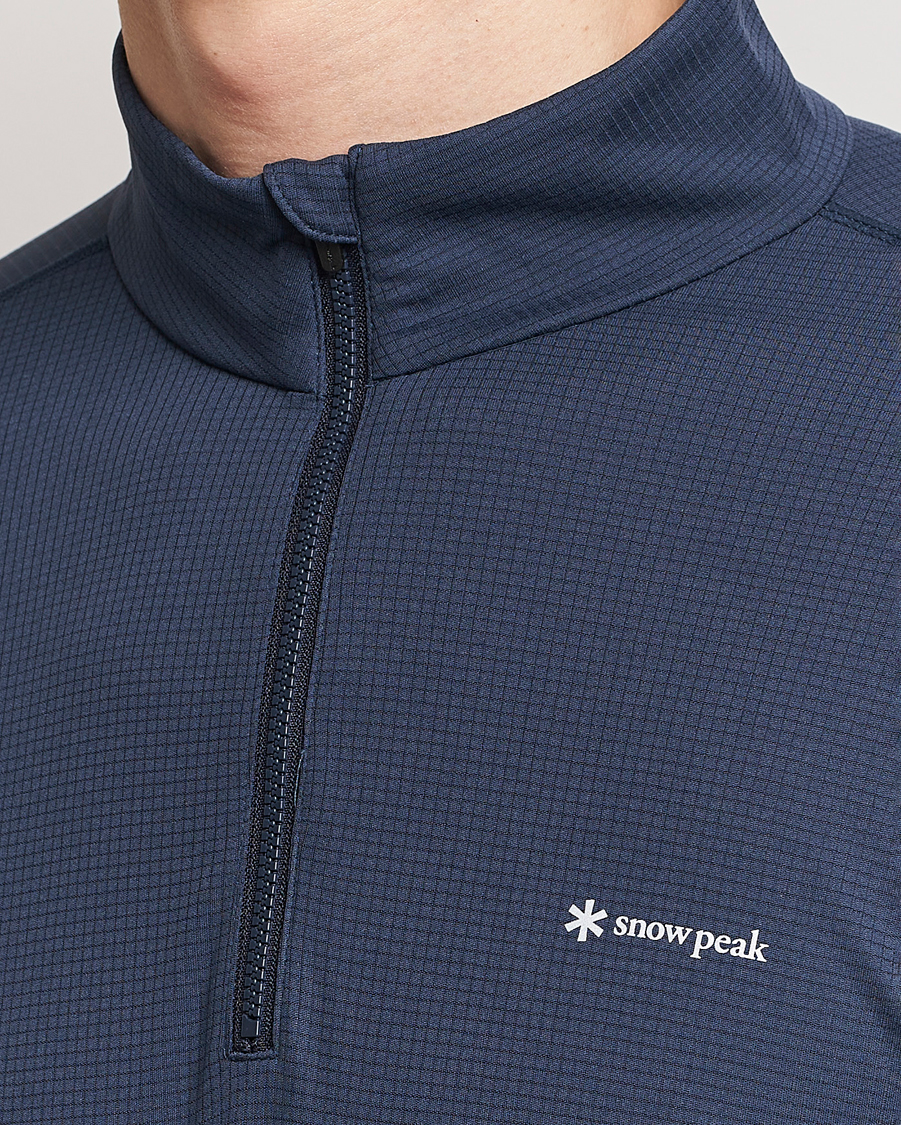 Mies | Puserot | Snow Peak | PE Power Dry Half Zip Navy