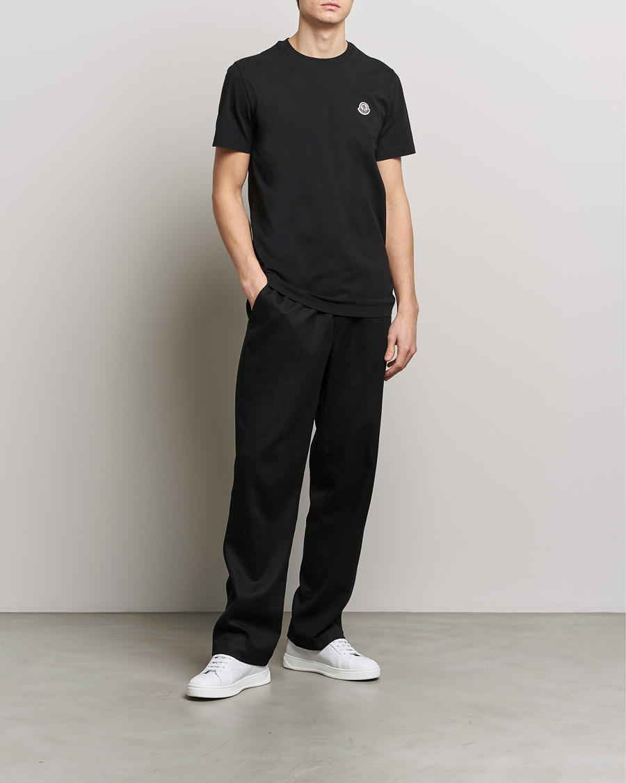 Mies | T-paidat | Moncler | 3-Pack T-Shirt Black