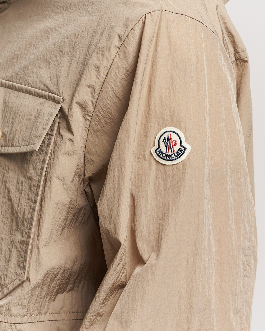 Mies | Takit | Moncler | Plessur Hooded Field Jacket Beige