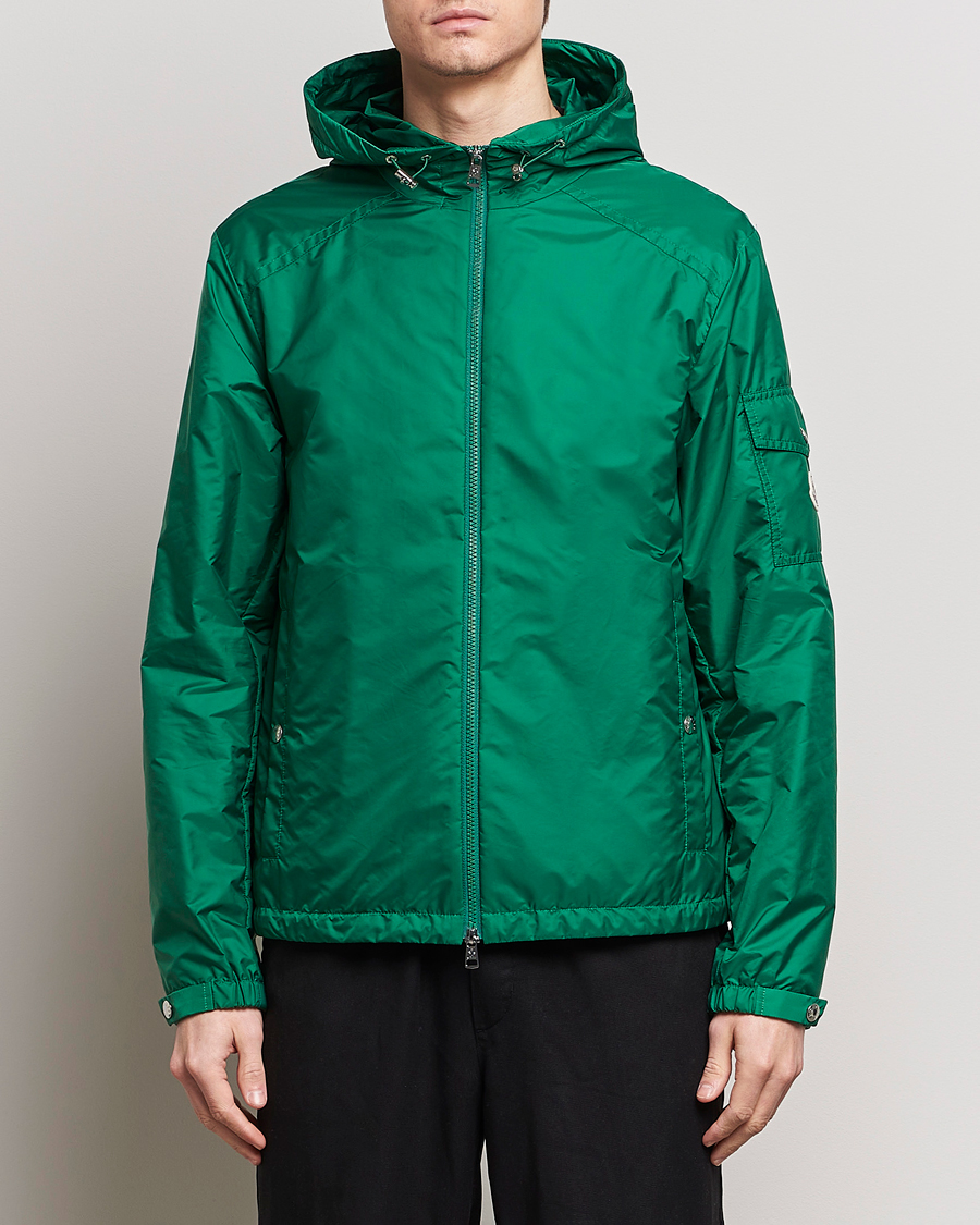 Mies |  | Moncler | Etiache Hooded Bomber Jacket Green