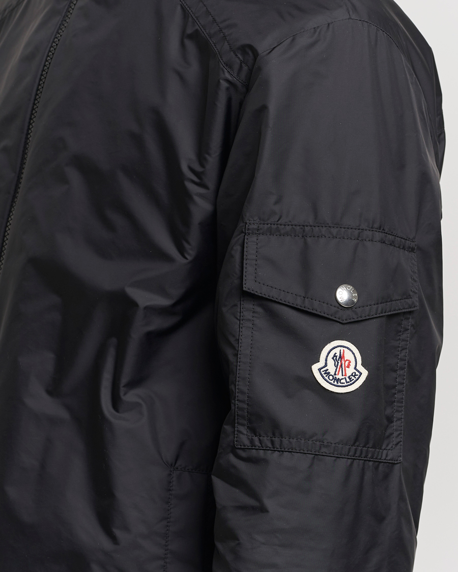 Mies | Takit | Moncler | Etiache Hooded Bomber Jacket Black
