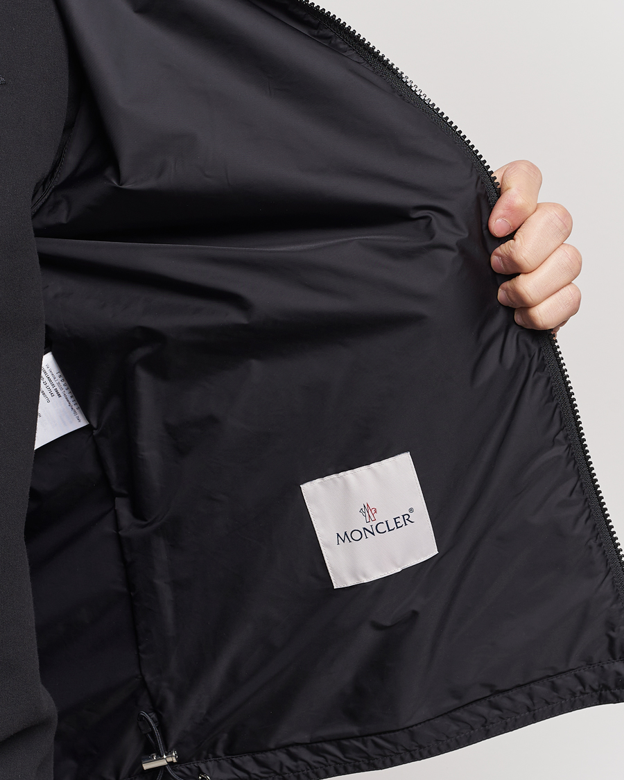 Mies | Takit | Moncler | Etiache Hooded Bomber Jacket Black