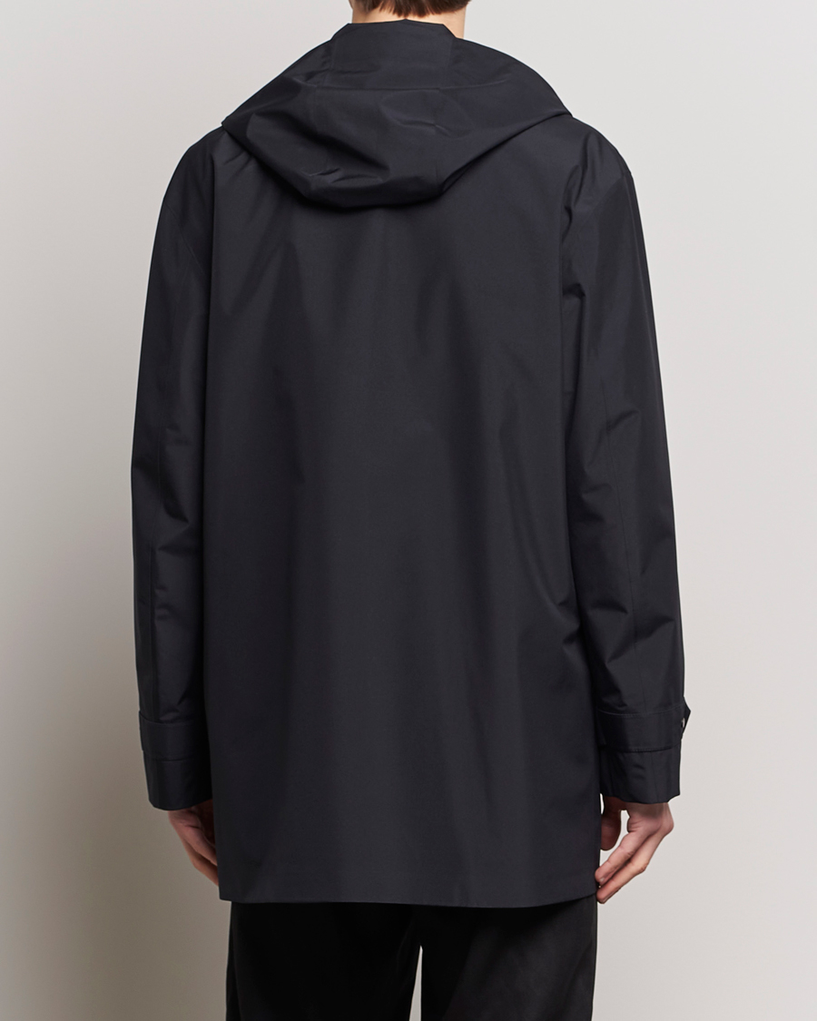 Mies | Takit | Moncler | Mongioia Technical Rain Coat Navy