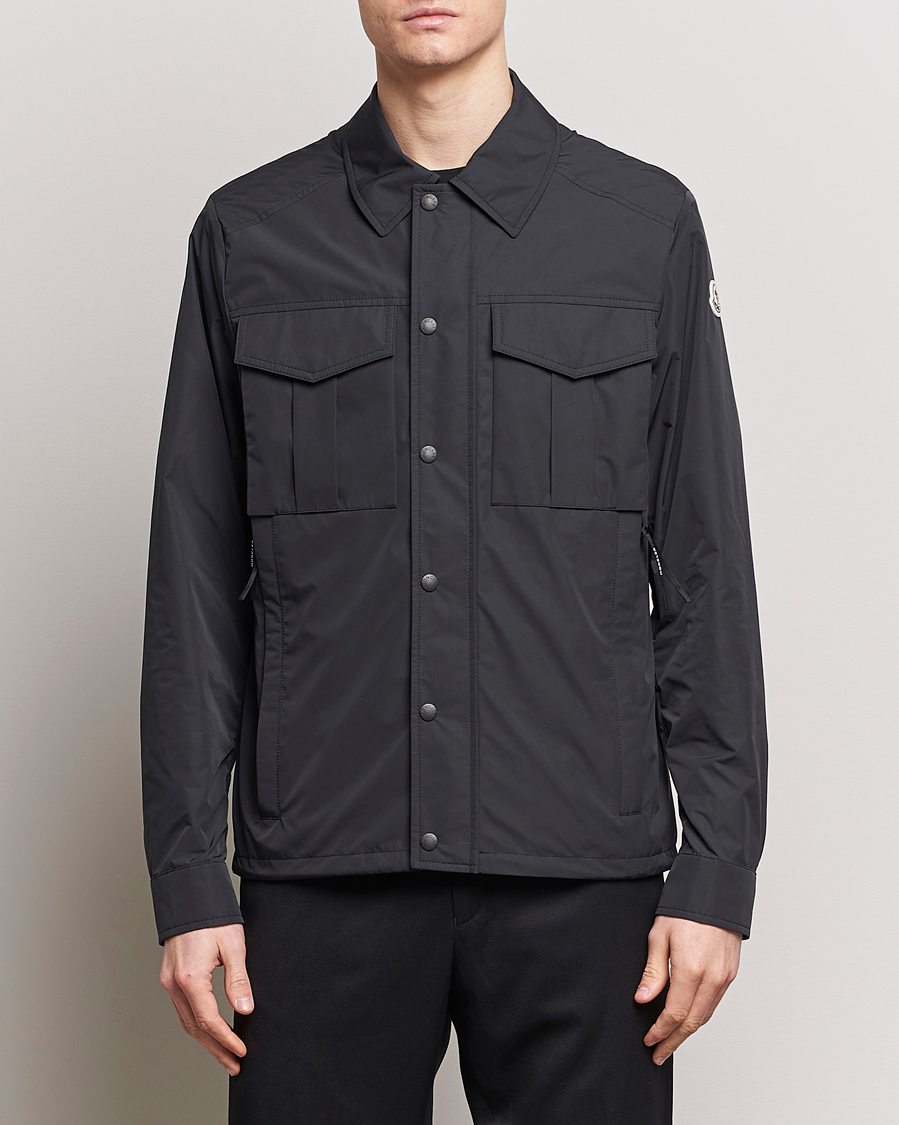 Men | Spring Jackets | Moncler | Frema Shirt Jacket Black