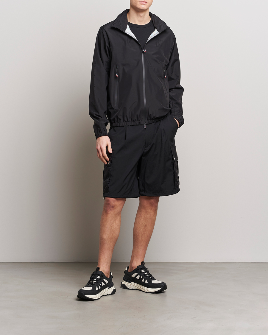 Mies | Shortsit | Moncler | Cotton Cargo Shorts Black