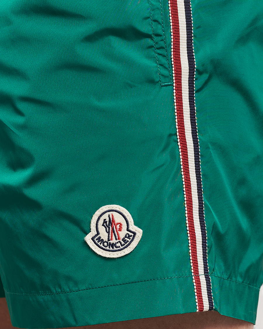 Mies | Uimahousut | Moncler | Nylon Swim Shorts Emerald Green
