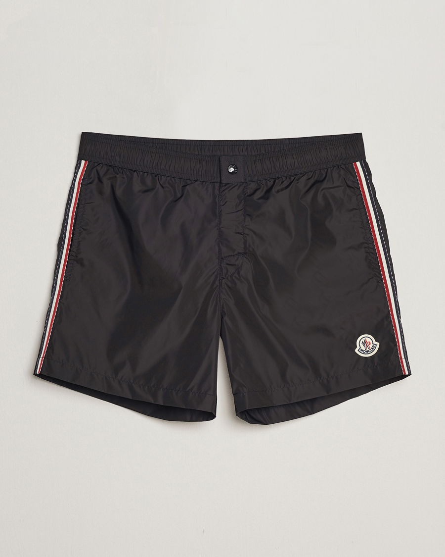 Mies | Uimahousut | Moncler | Nylon Swim Shorts Black