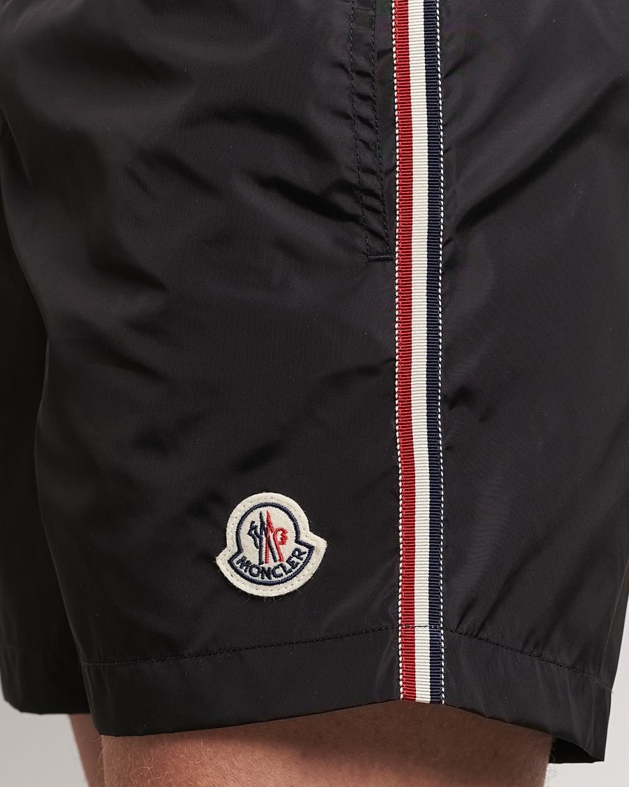 Mies | Uimahousut | Moncler | Nylon Swim Shorts Black