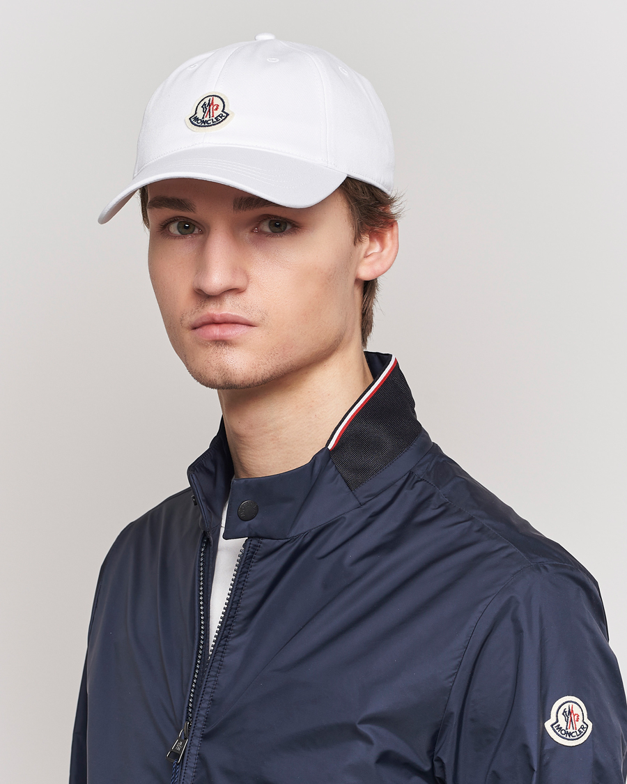 Mies | Moncler Baseball Cap White | Moncler | Baseball Cap White