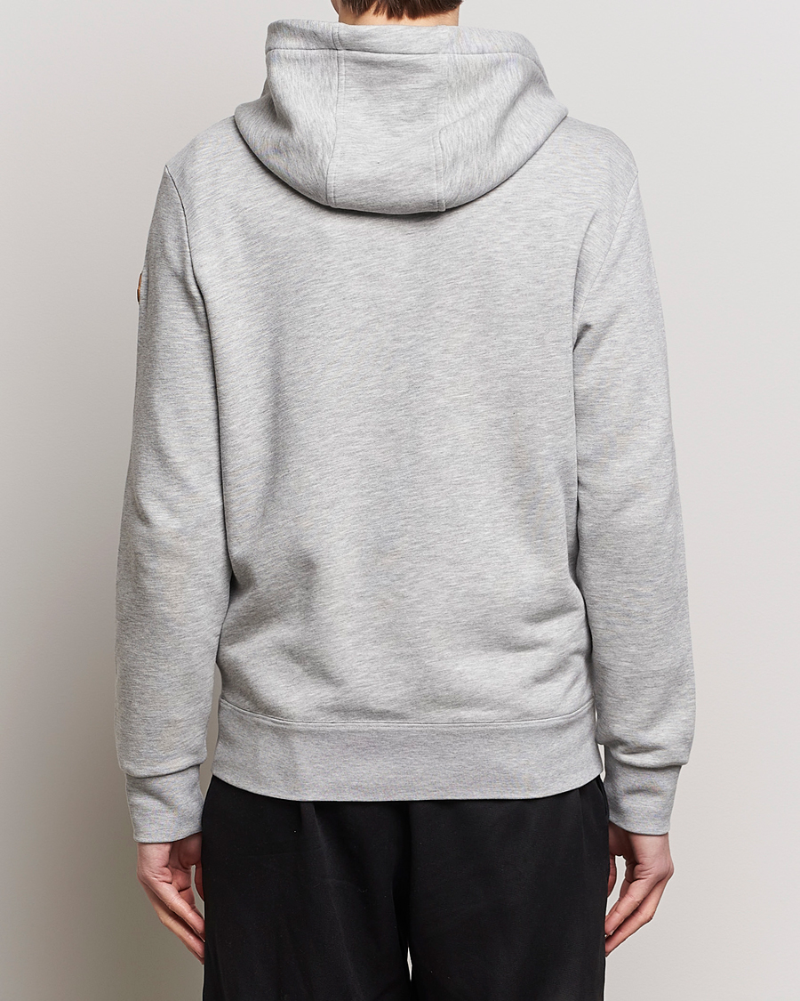 Mies | Puserot | Moncler | Full Zip Hoodie Light Grey