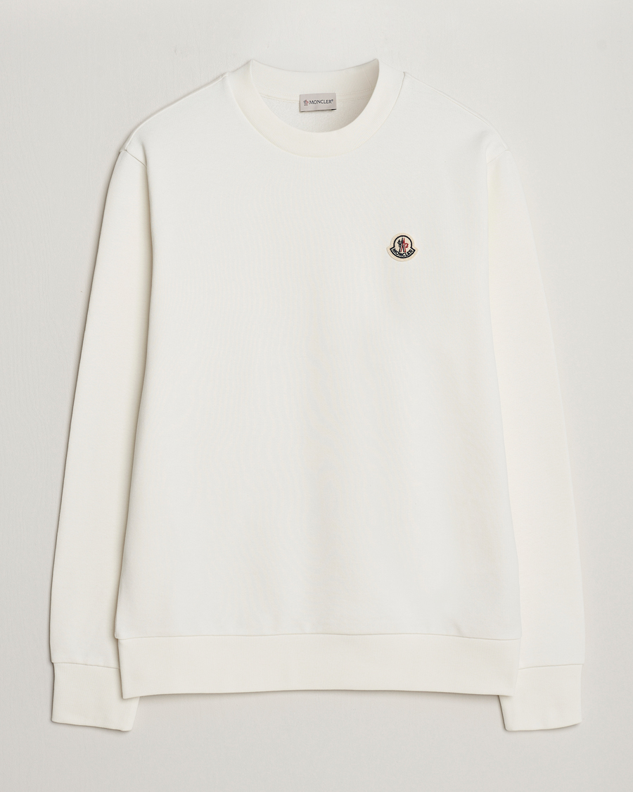 Mies | Puserot | Moncler | Logo Sweatshirt Off White