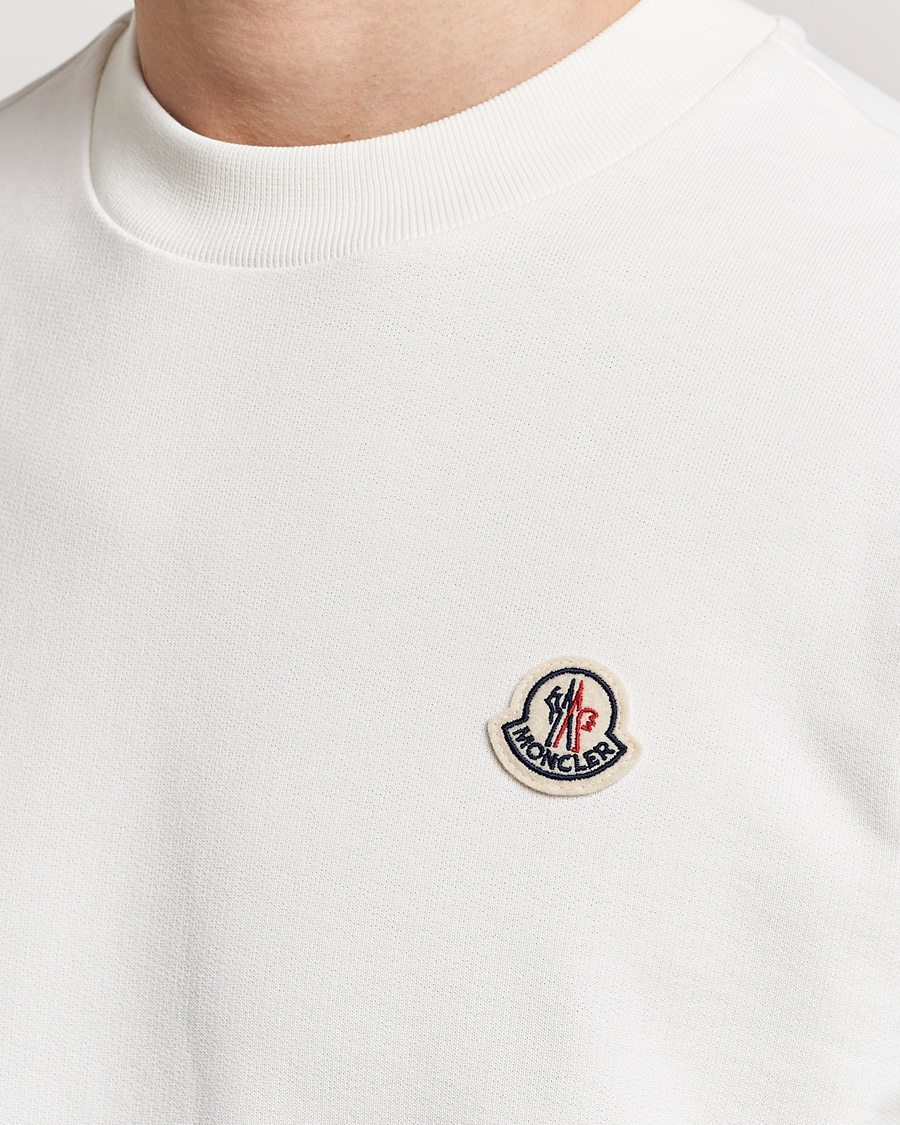 Mies | Puserot | Moncler | Logo Sweatshirt Off White