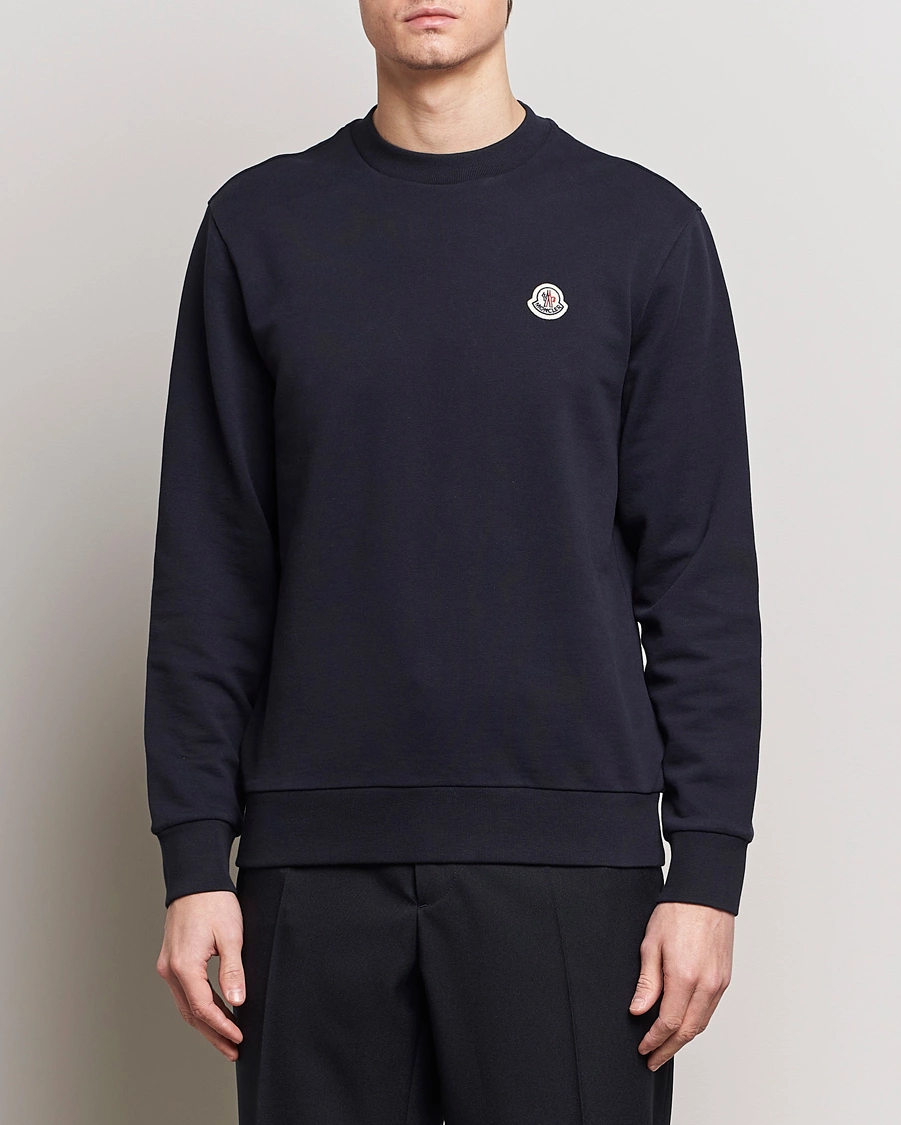 Mies | Puserot | Moncler | Logo Sweatshirt Navy