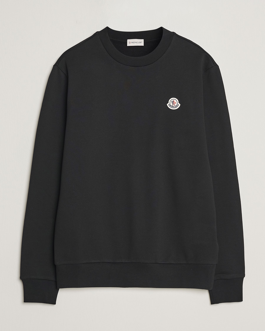 Mies | Puserot | Moncler | Logo Sweatshirt Black