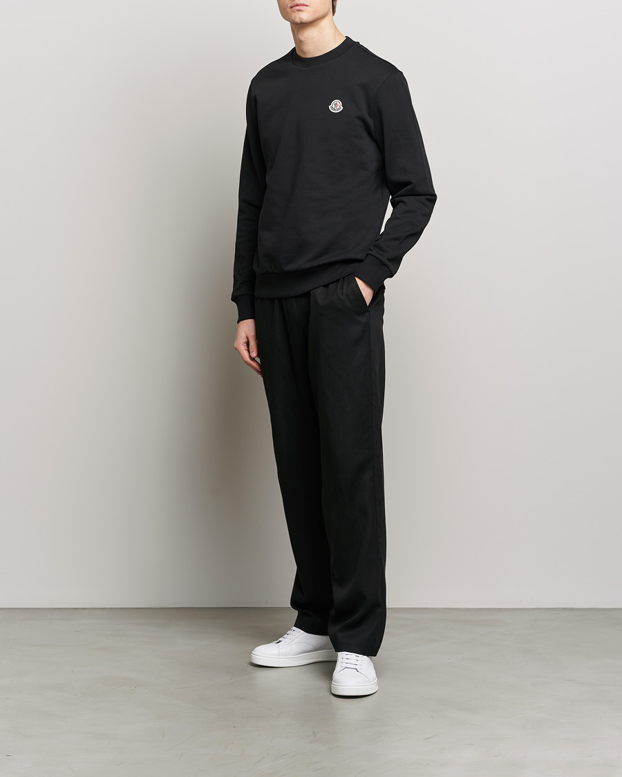 Mies | Puserot | Moncler | Logo Sweatshirt Black