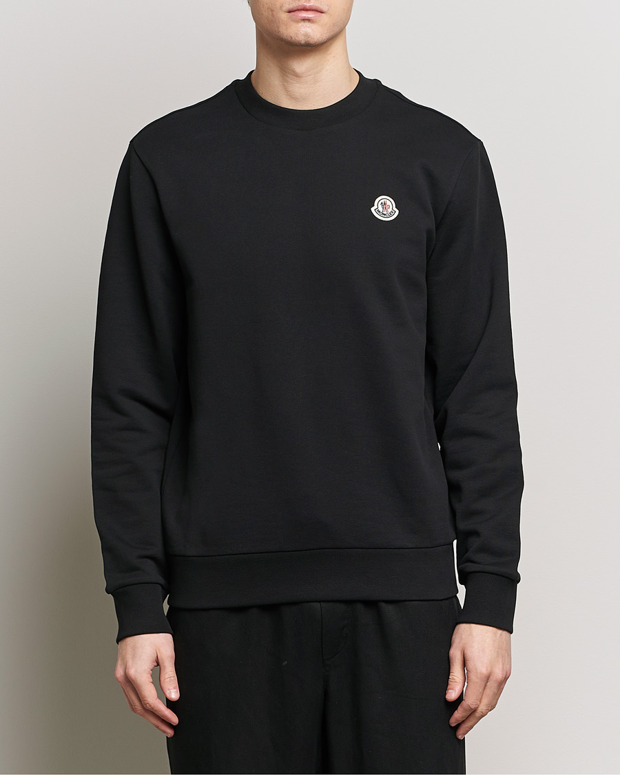 Mies | Puserot | Moncler | Logo Sweatshirt Black