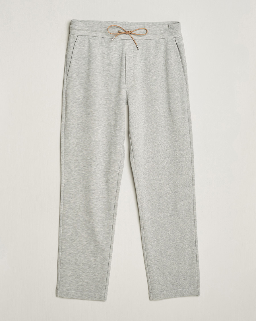 Mies | Housut | Moncler | Cotton Sweatpants Light Grey