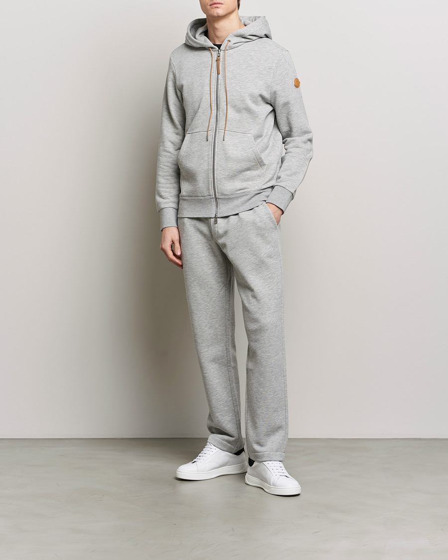 Mies | Housut | Moncler | Cotton Sweatpants Light Grey