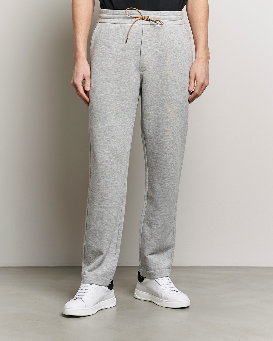 Mies |  | Moncler | Cotton Sweatpants Light Grey