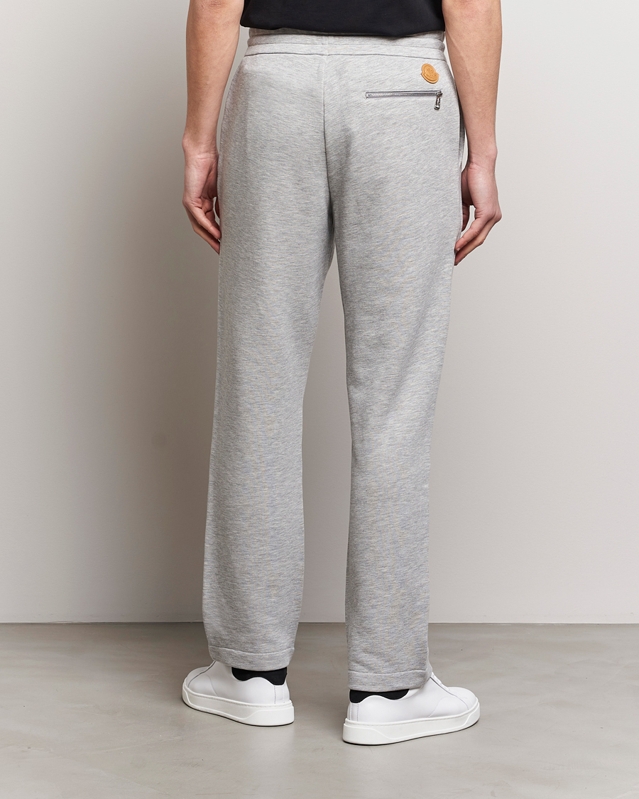 Mies | Housut | Moncler | Cotton Sweatpants Light Grey