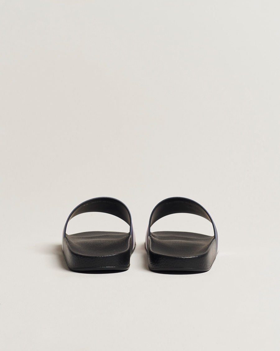 Mies | Moncler Basile Slides Black | Moncler | Basile Slides Black