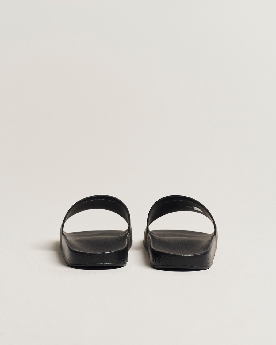 Mies | Moncler Basile Slides All Black | Moncler | Basile Slides All Black