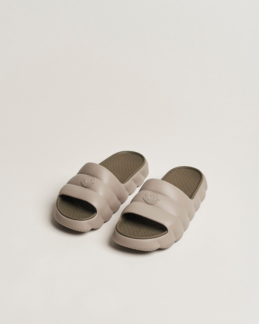 Mies | Moncler Lilo Slides Beige | Moncler | Lilo Slides Beige