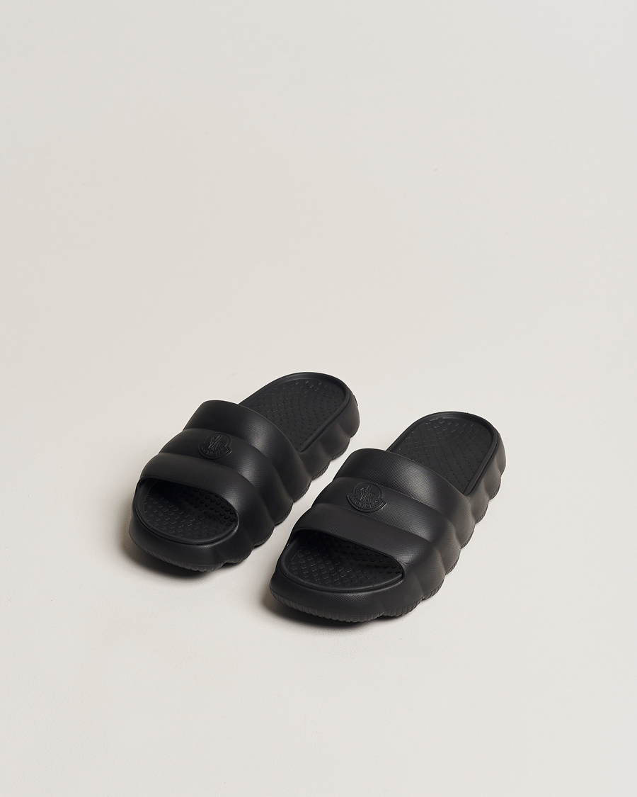 Mies | Moncler Lilo Slides Black | Moncler | Lilo Slides Black