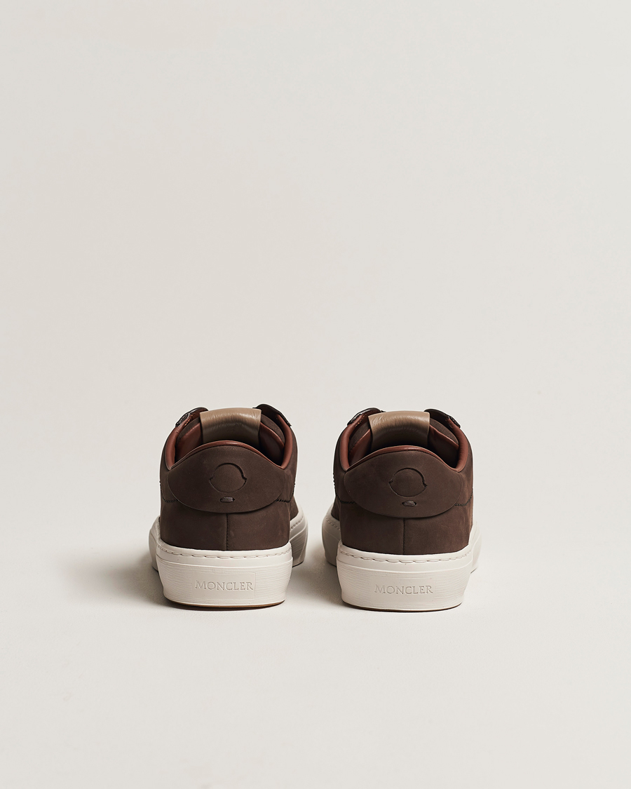 Mies | Moncler Monclub Low Sneakers Dark Brown | Moncler | Monclub Low Sneakers Dark Brown