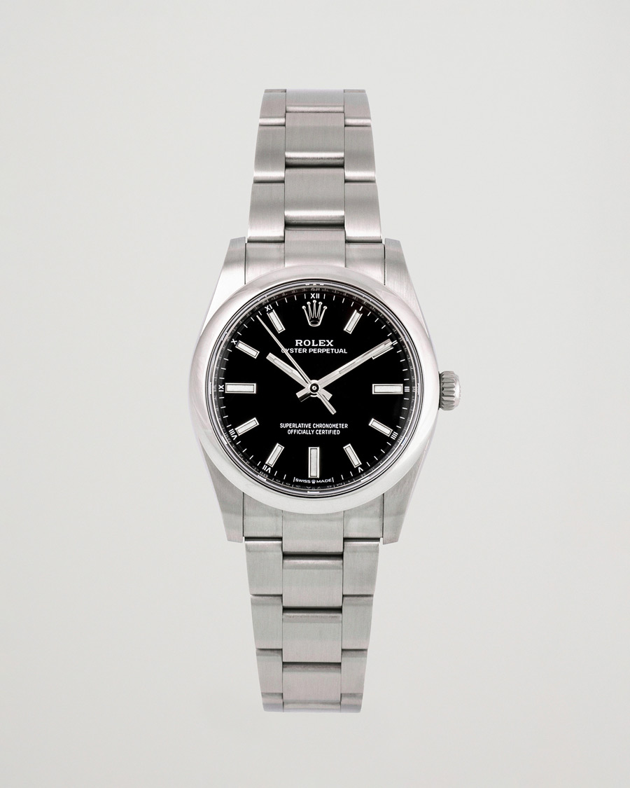 Mies | Rolex Pre-Owned Oyster Perpetual 124200 Silver | Rolex Pre-Owned | Oyster Perpetual 124200 Silver