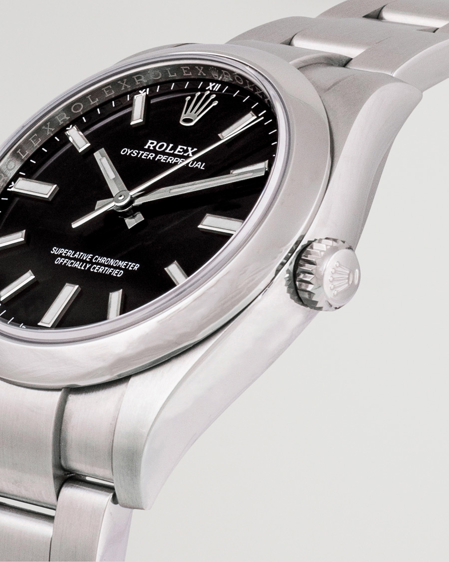 Mies | Pre-Owned & Vintage Watches | Rolex Pre-Owned | Oyster Perpetual 124200 Silver