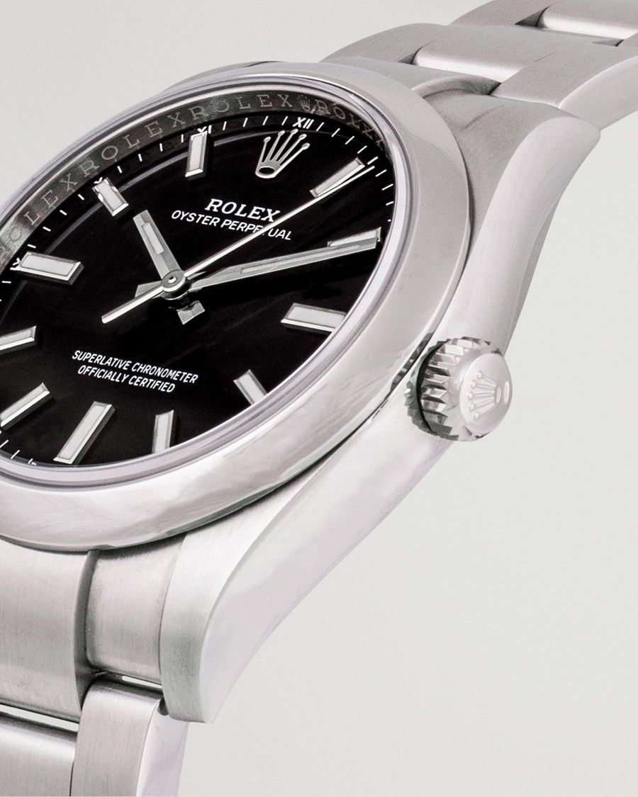 Mies | Rolex Pre-Owned Oyster Perpetual 124200 Silver | Rolex Pre-Owned | Oyster Perpetual 124200 Silver