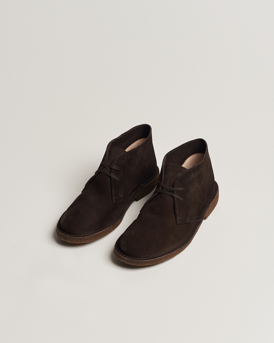 Mies | Italian Department | Astorflex | Montflex Chukka Boots Dark Brown Suede