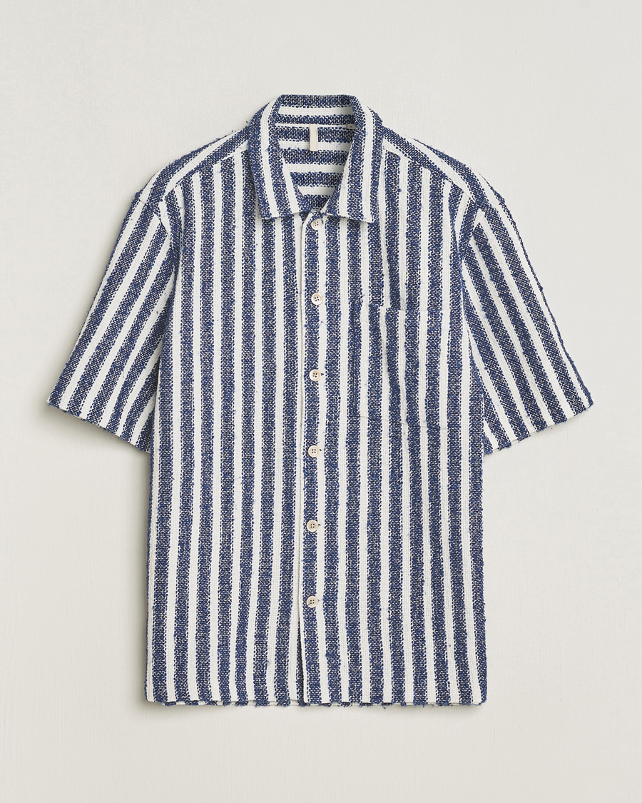 Mies | Kauluspaidat | Sunflower | Spacey Shirt Navy Stripe