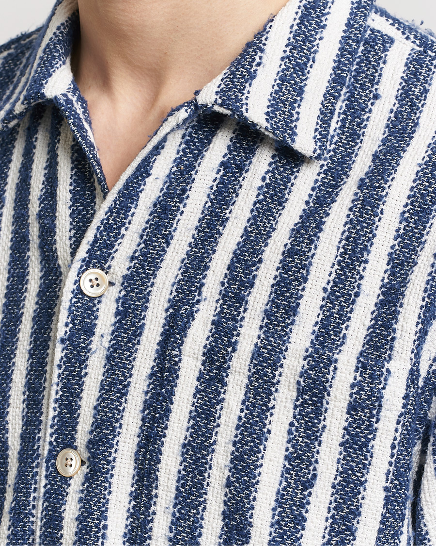 Mies | Kauluspaidat | Sunflower | Spacey Shirt Navy Stripe