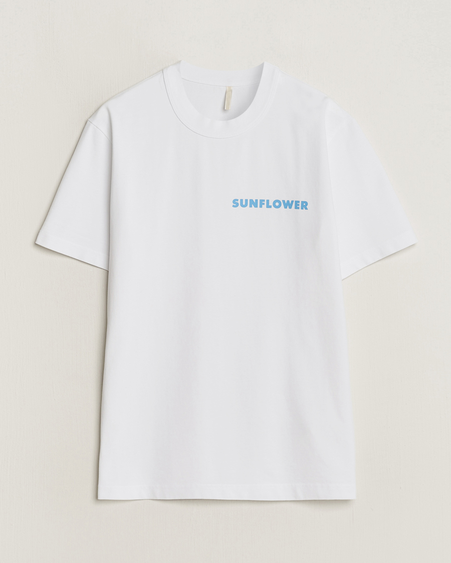 Mies | T-paidat | Sunflower | Master Logo T-Shirt White
