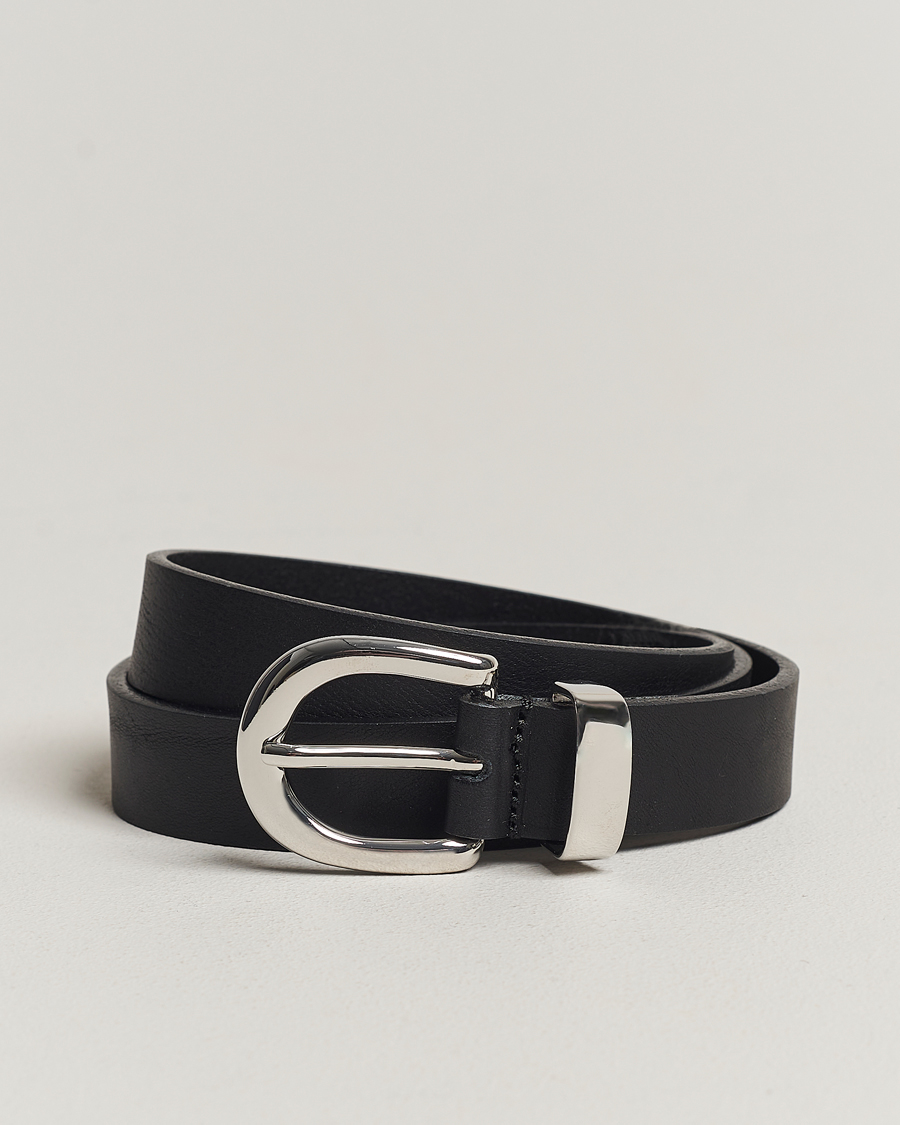 Mies | Sunflower Simple Belt 2,5 cm Black | Sunflower | Simple Belt 2,5 cm Black