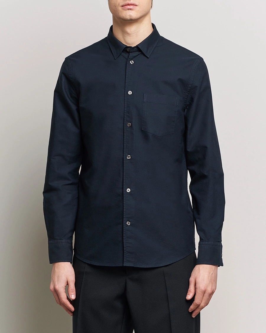 Mies | Oxford-paidat | Filippa K | Tim Oxford Shirt Navy