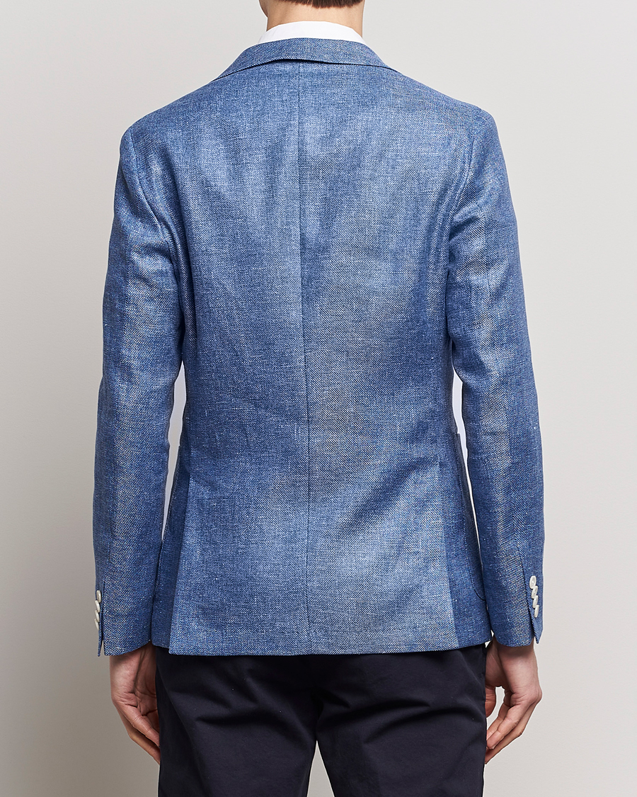 Mies | Pikkutakit | BOSS BLACK | Hanry Linen Blazer Medium Blue