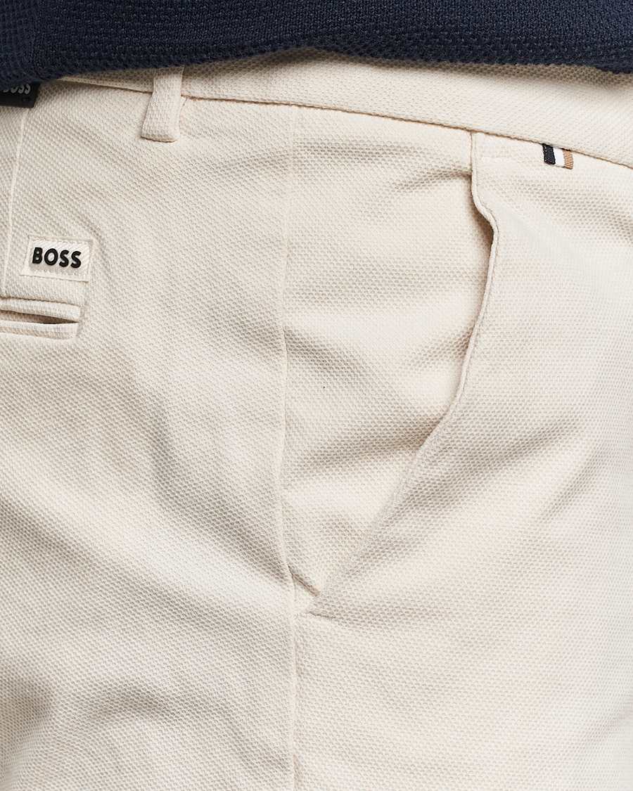 Mies | Housut | BOSS BLACK | Kaito1 Cotton Chinos Open White