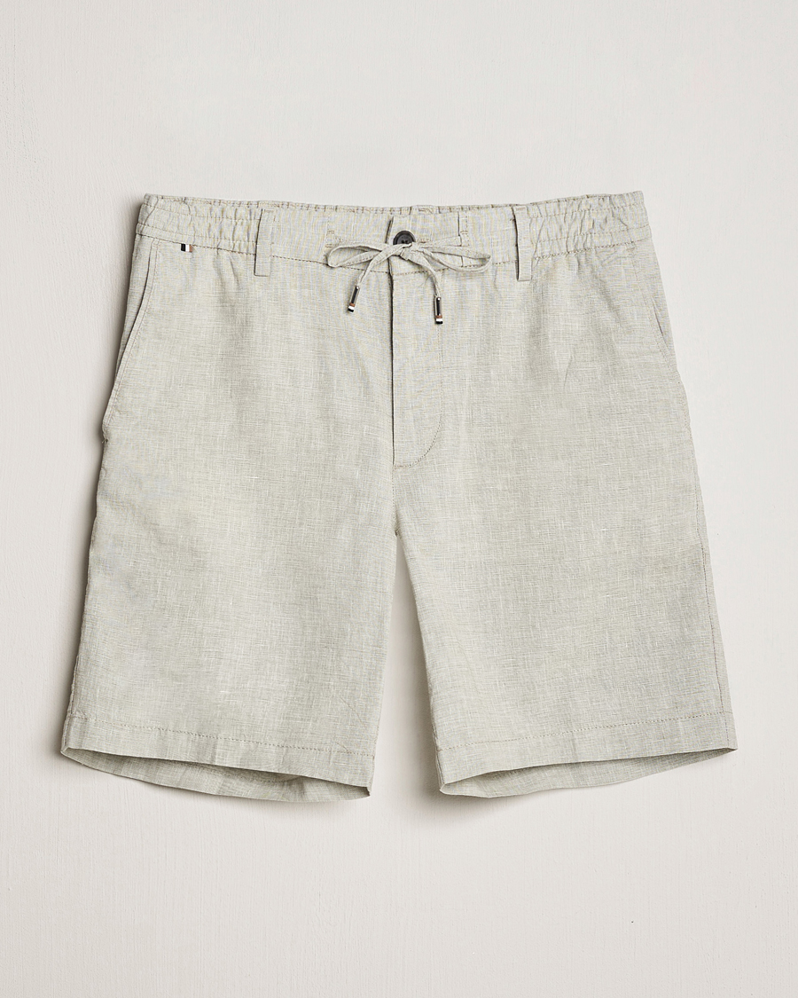 Mies | Shortsit | BOSS BLACK | Kane Drawstring Shorts Open Green