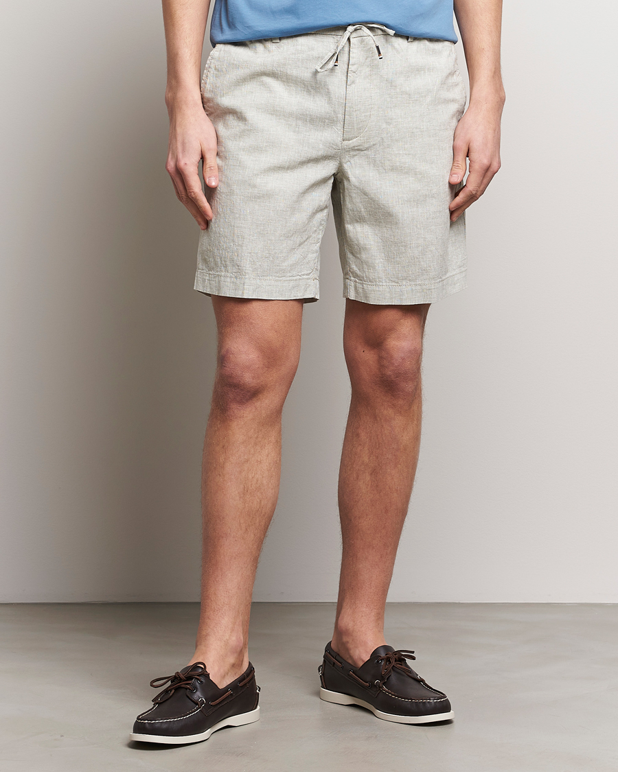 Mies | Shortsit | BOSS BLACK | Kane Drawstring Shorts Open Green