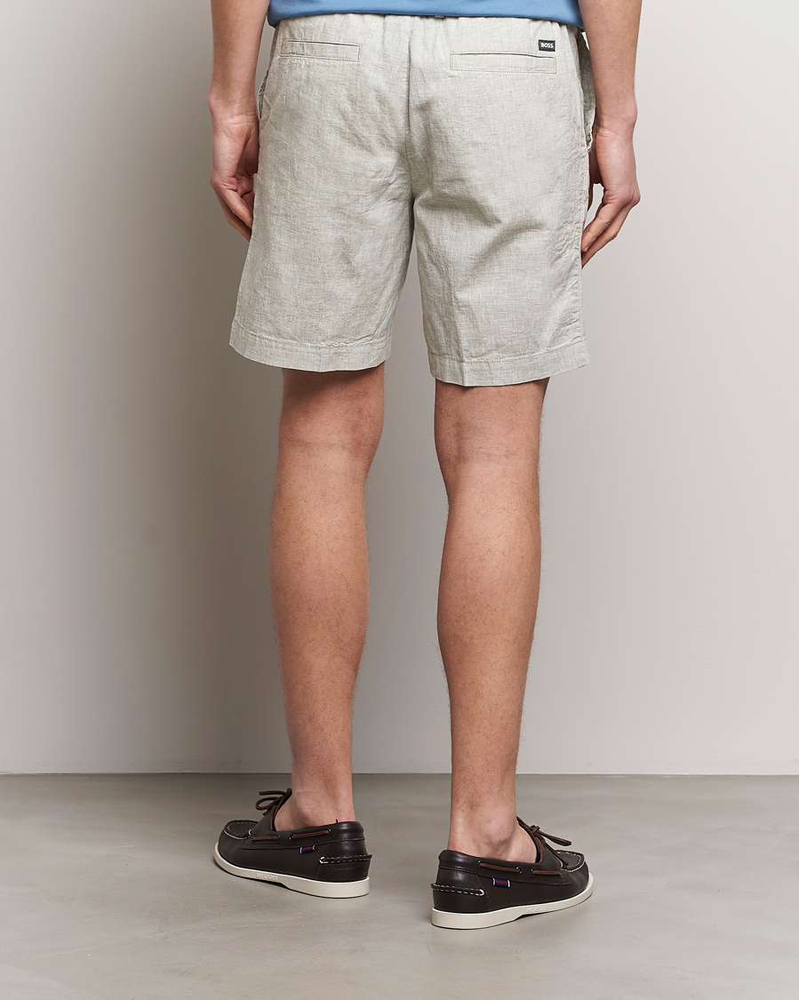 Mies | Shortsit | BOSS BLACK | Kane Drawstring Shorts Open Green