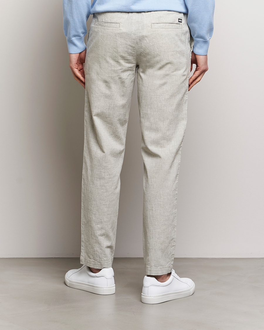 Mies | Housut | BOSS BLACK | Kane Drawstring Pants Open Green