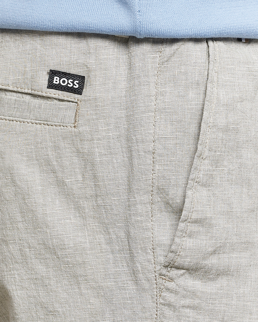 Mies | Housut | BOSS BLACK | Kane Drawstring Pants Open Green