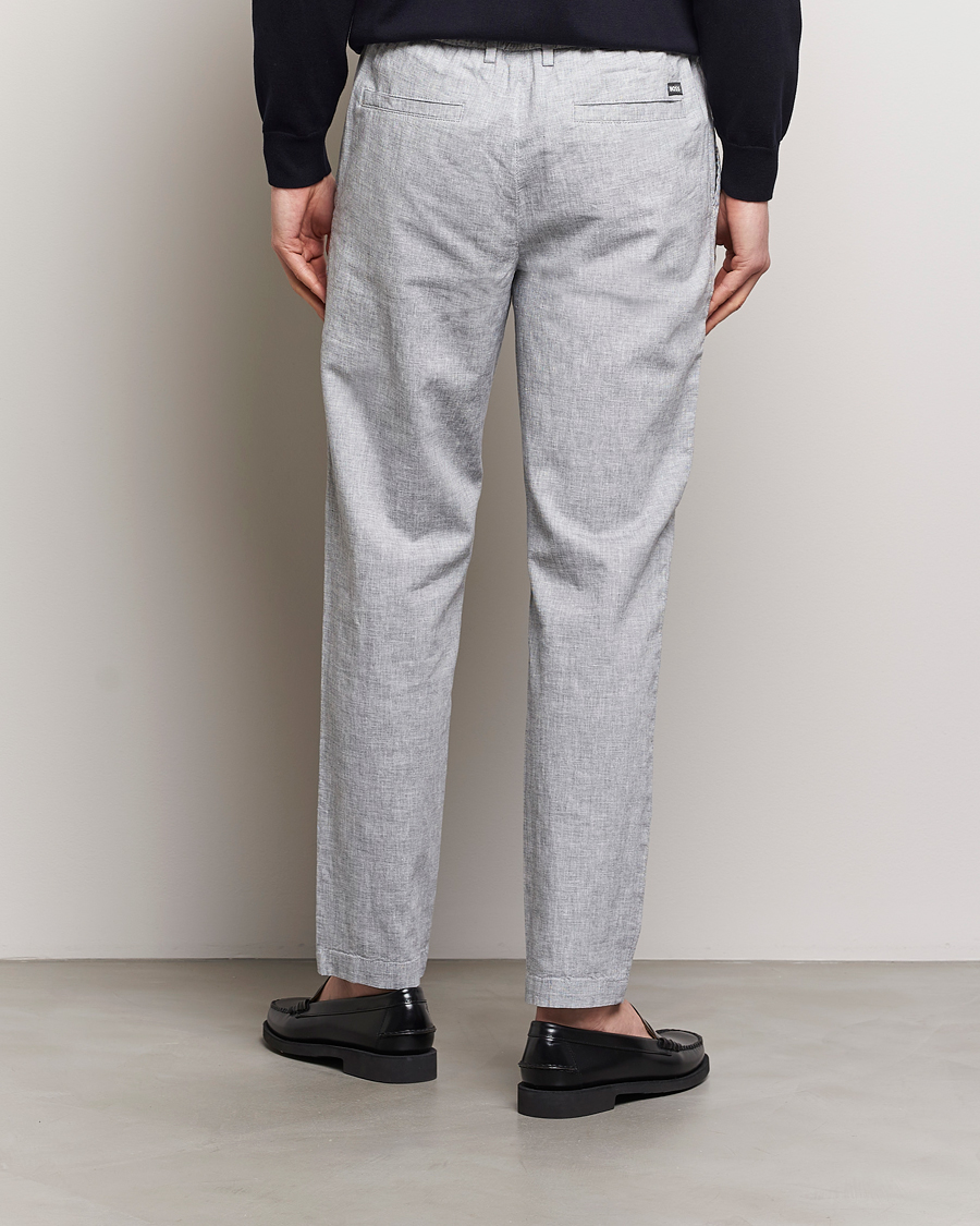 Mies | Housut | BOSS BLACK | Kane Drawstring Pants Light Blue