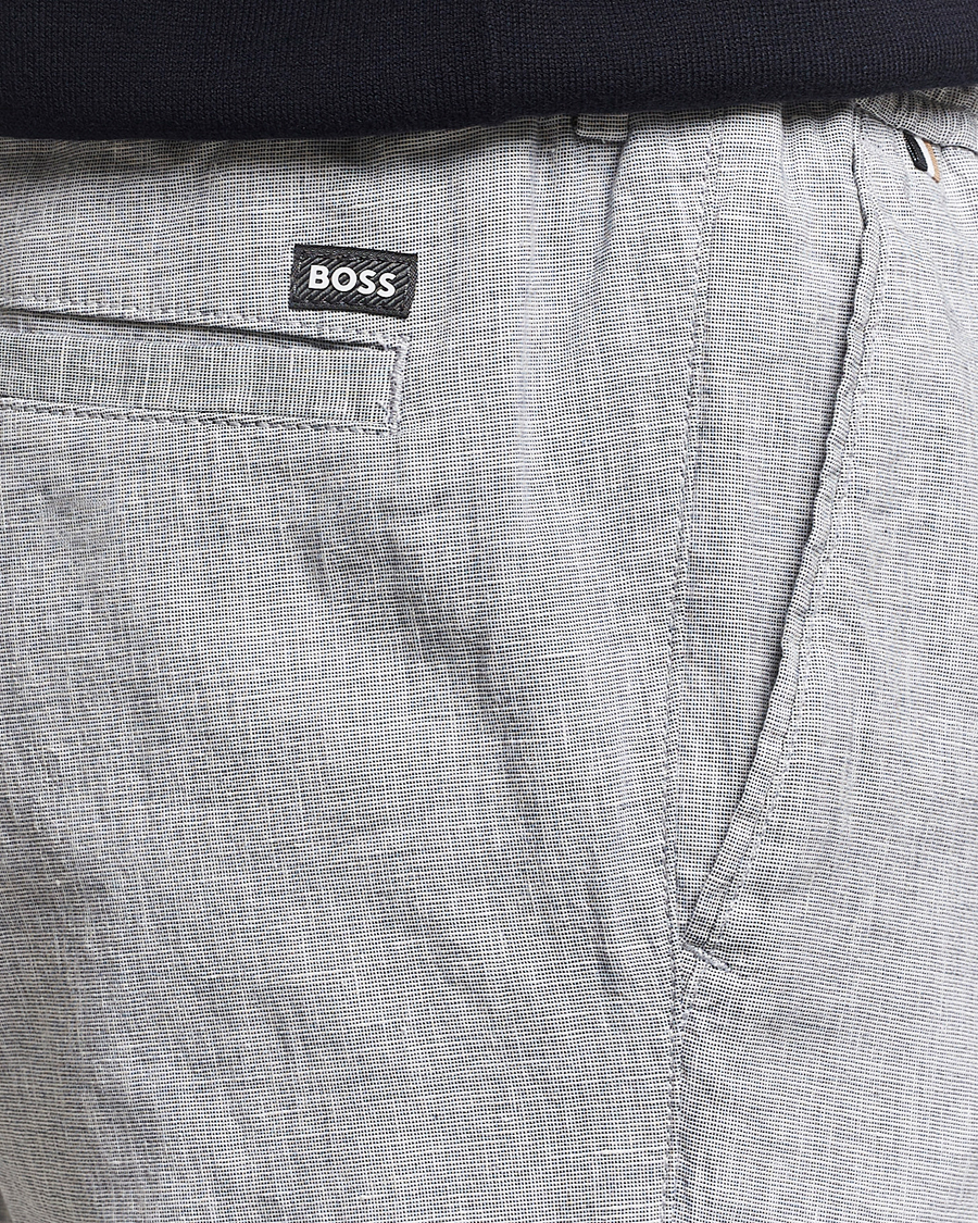 Mies | Housut | BOSS BLACK | Kane Drawstring Pants Light Blue