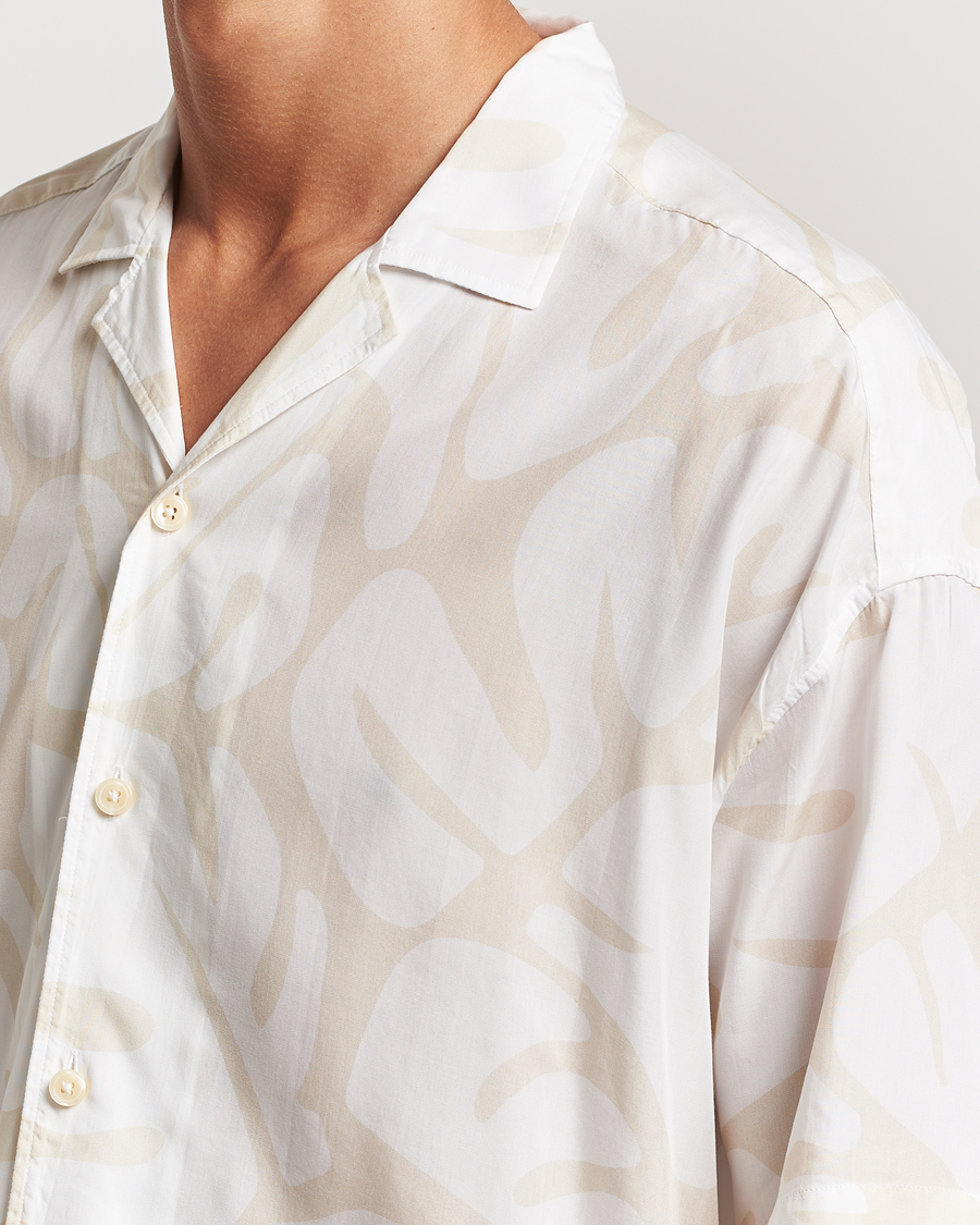 Mies | Kauluspaidat | BOSS BLACK | Drew Short Sleeve Shirt Open White
